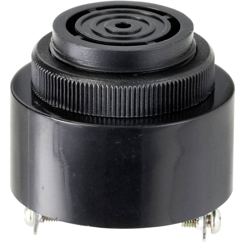 foto del prodotto tru components tc 10475808 buzzer piezo pressione acustica 80 db tensione 12 v dc tono continuo 1 pz.