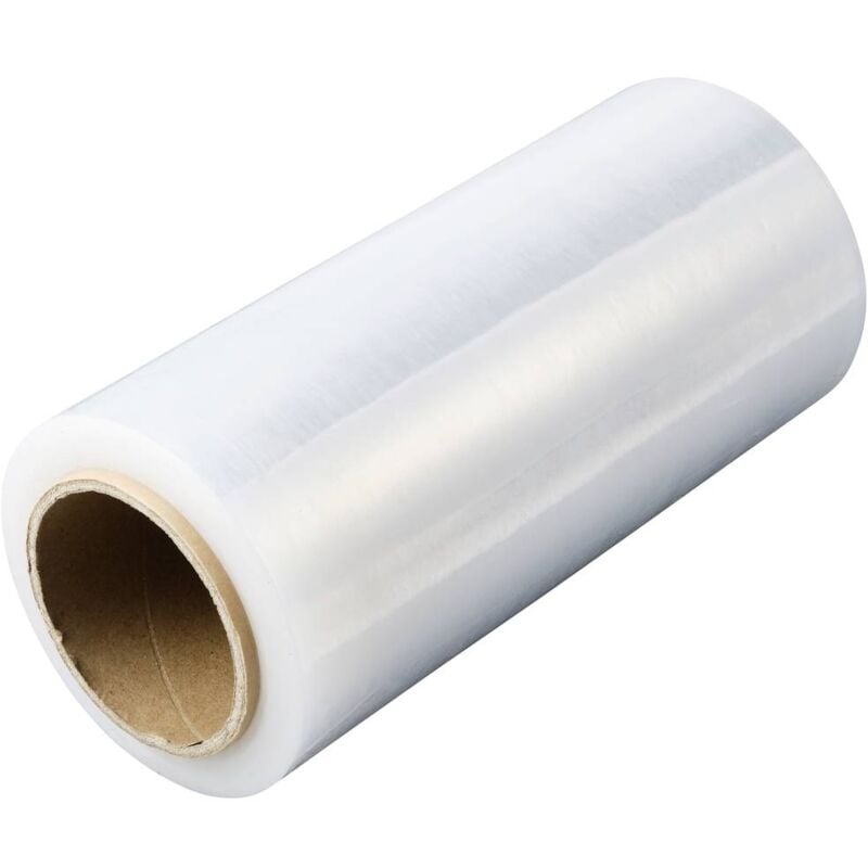 foto del prodotto tru components tc 11197516 film estensibile per imballaggio trasparente l x l 200 m x 250 mm 1 pz.