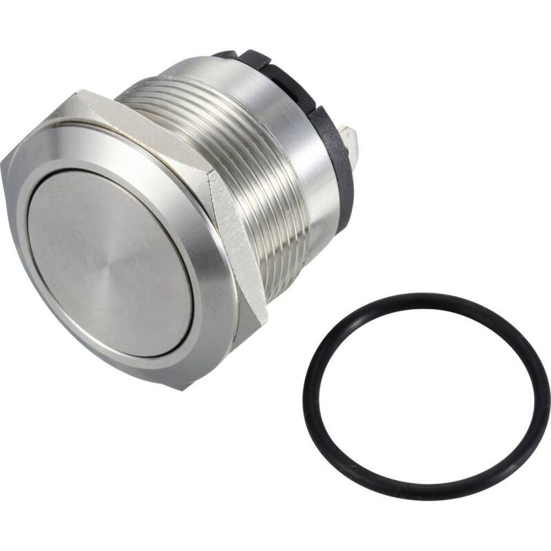 foto del prodotto tru components tc 12819640 interuttore a pressione 250 v ac 20 a ip67 momentaneo 1 pz.