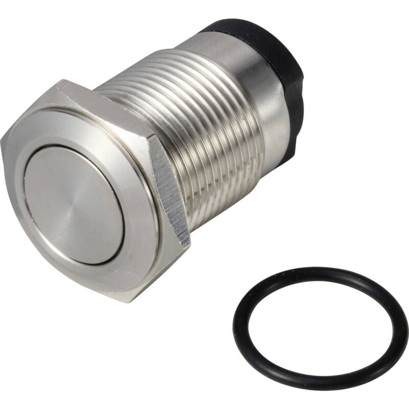 foto del prodotto tru components tc 13224140 onpow6316f 10z q s pulsante 36 v dc ac 2 a 1x off on permanente ip65 1 pz.