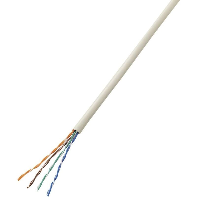 foto del prodotto tru components tc 7572796 cavo per telefono j y st y 4 x 0.80 mm grigio 25 m