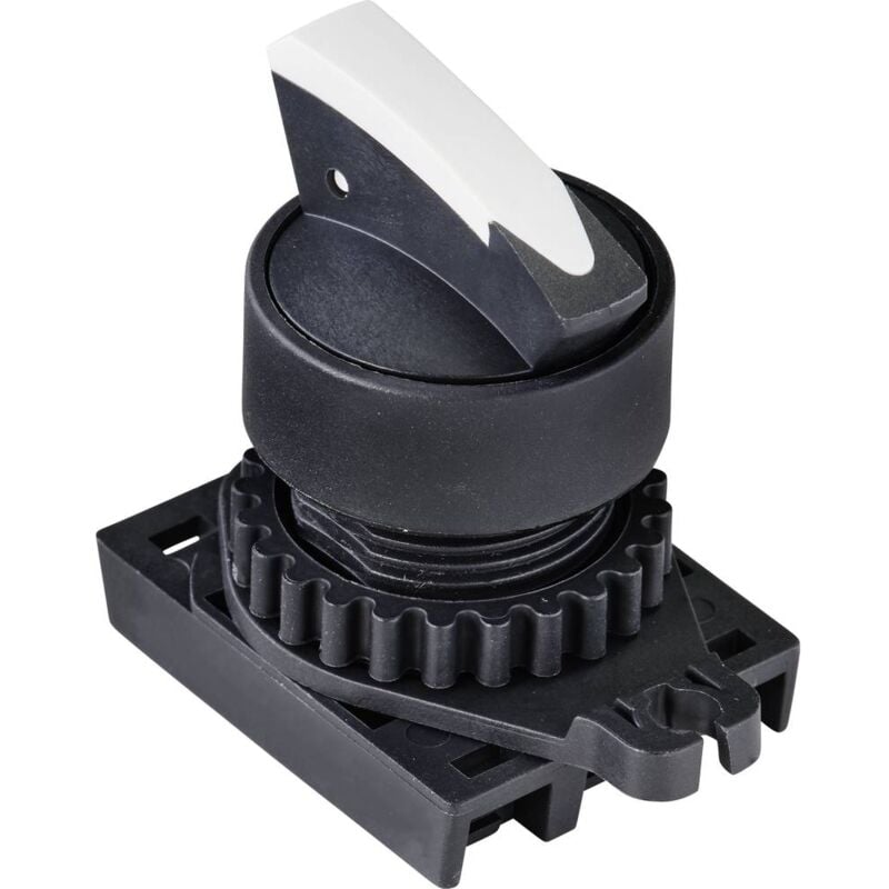 foto del prodotto tru components tc 9860136 s2srn s5w interruttore leva a bandiera bianco 2 x 60 1 pz.