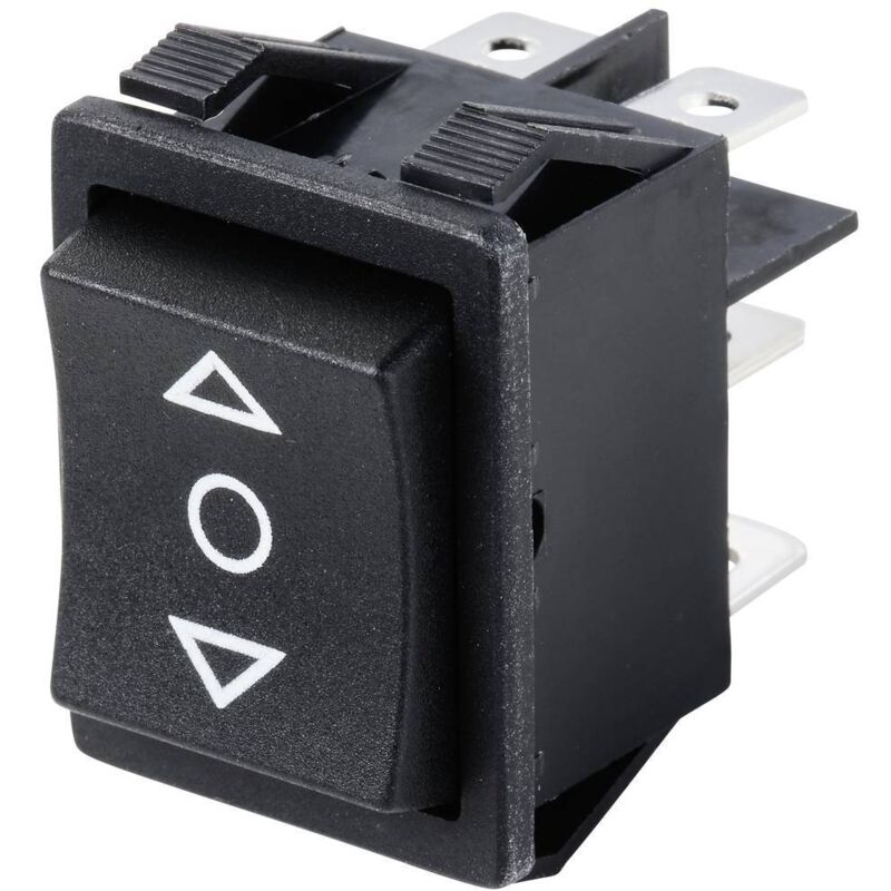 foto del prodotto tru components - tc-9957468 interruttore a bilanciere r5-sp3072 250 v ac 16 a 2x on off on momentaneo 0 momen