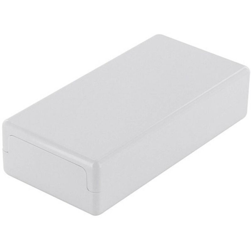 foto del prodotto tru components tc ks410 contenitore universale 100 x 50 x 25 polistirolo grigio luminescente 1 pz.