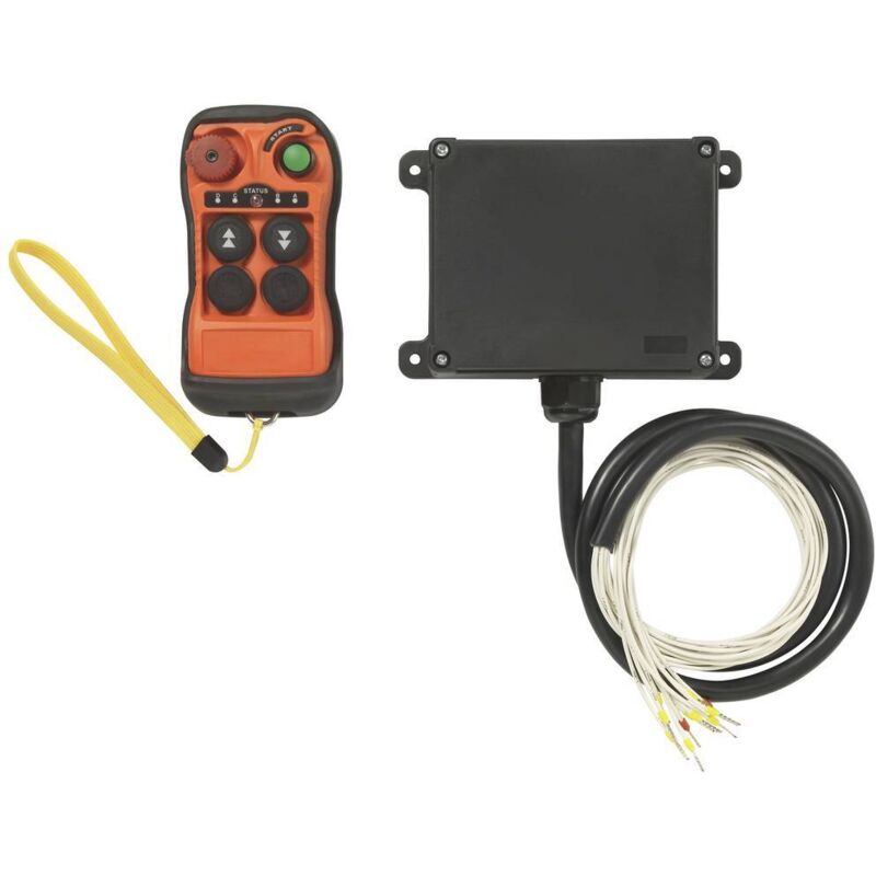 foto del prodotto tru components tc q200 36 480v telecomando radio industriale a 2 canali 10 30 v. 1 pz.