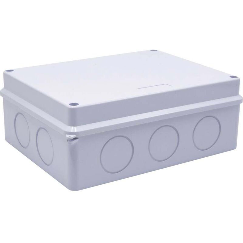 foto del prodotto tru components tc rb 200x155x80 tc 10239108 contenitore da installazione plastica abs bianco 1 pz.