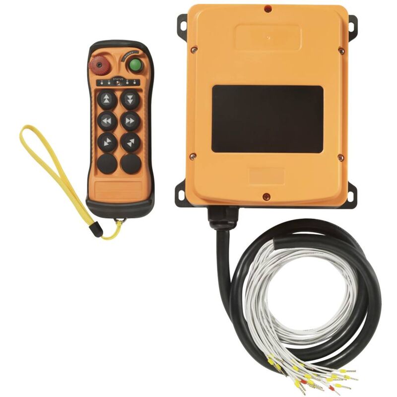 foto del prodotto tru components telecomando radio industriale 6x2 canali 12 24 v 1 pz.