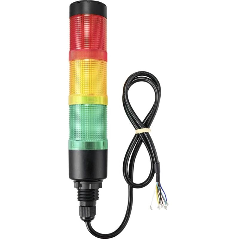 foto del prodotto tru components torretta di segnalazione tc 9539296 led rosso, giallo, verde 1 pz.