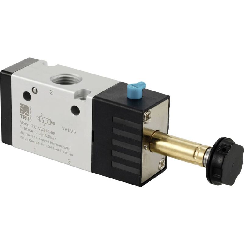 foto del prodotto tru components valvola magnetica tc 12772460 tc v3210 08 g 1 4 1 pz.