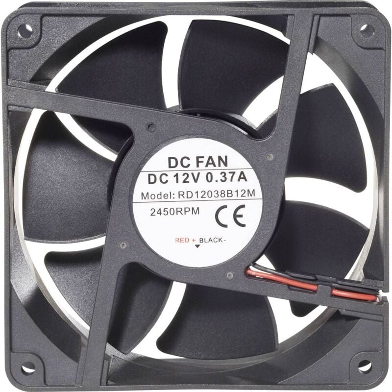 foto del prodotto tru components ventola assiale da 12 v dc 193 m h l x p x a 120 x 120 x 38 mm conrad components rd12038b12h