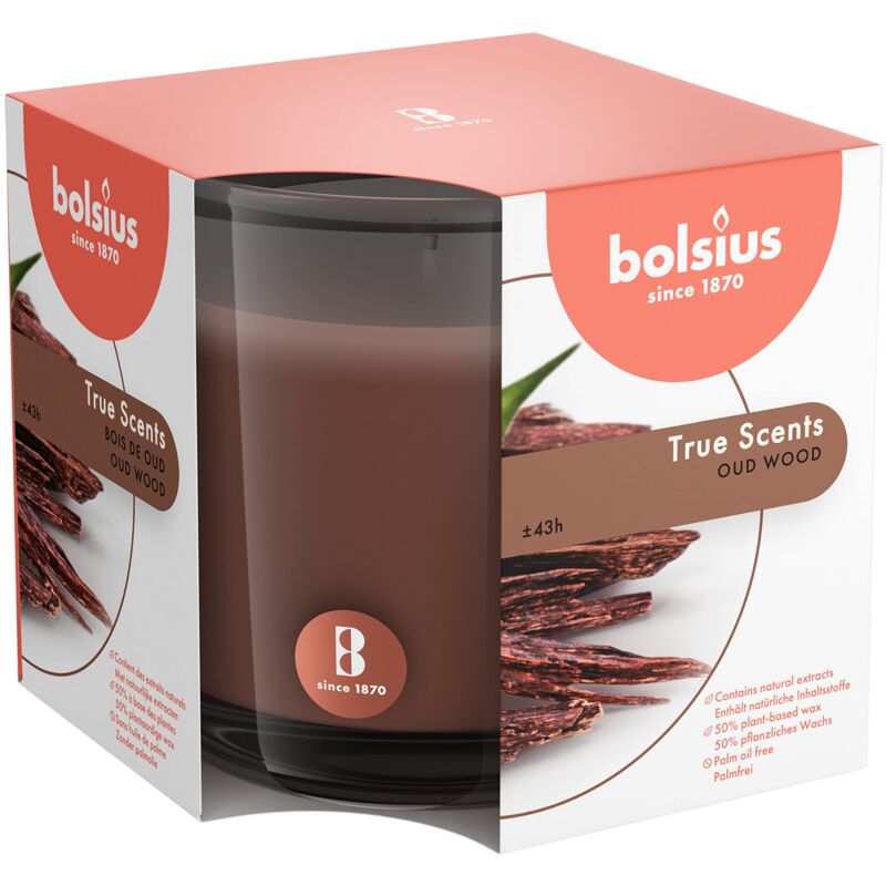 foto del prodotto true scents candela profumata in giara bolsius