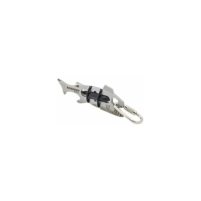 foto del prodotto true utility multiutensile 12 in 1 sharkey realizzato in acciaio inossidabile di alta qualit e resistente