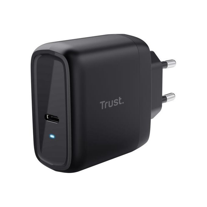 foto del prodotto trust alimentatore maxo 65w usb c pd 3.0 nero