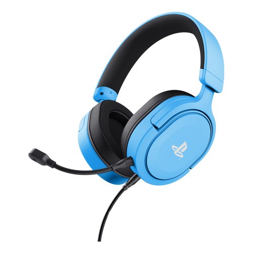 foto del prodotto trust gxt 498b forta auricolare cablato a padiglione gaming blu