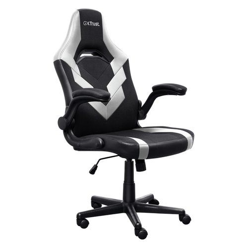 foto del prodotto trust gxt 703w riye sedia per gaming universale nero, bianco