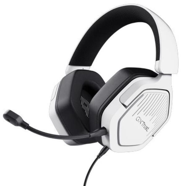 foto del prodotto trust gxt492w carus auricolare cablato a padiglione gaming bianco