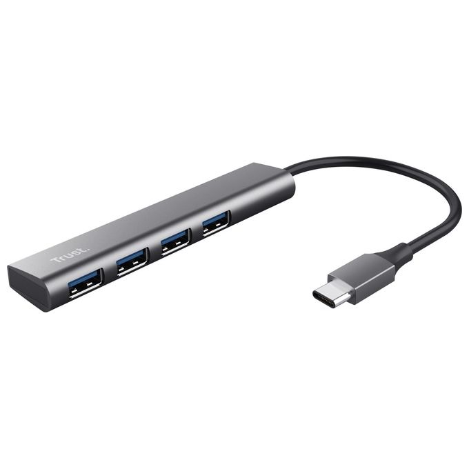 foto del prodotto trust halyx usb 3.2 gen 1 type a 5 mbit s grigio
