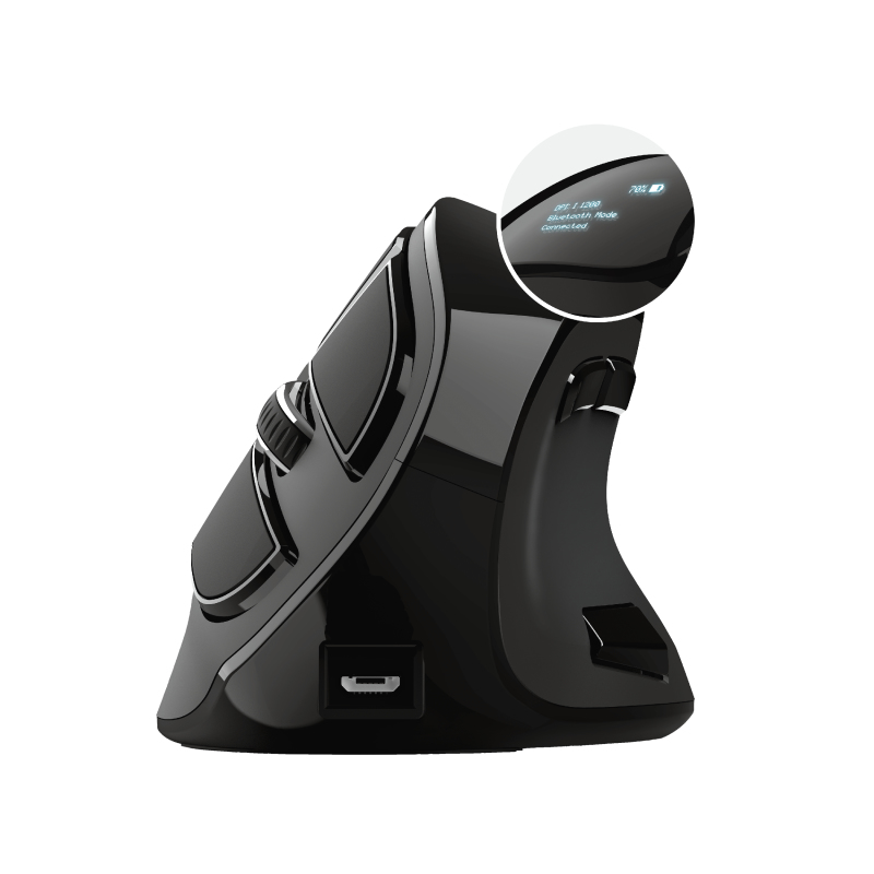 foto del prodotto trust voxx mouse ufficio mano destra rf senza fili bluetooth ottico 2400 dpi