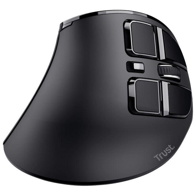 foto del prodotto trust voxx mouse wireless a rf bluetooth ottico 2400 dpi mano destra