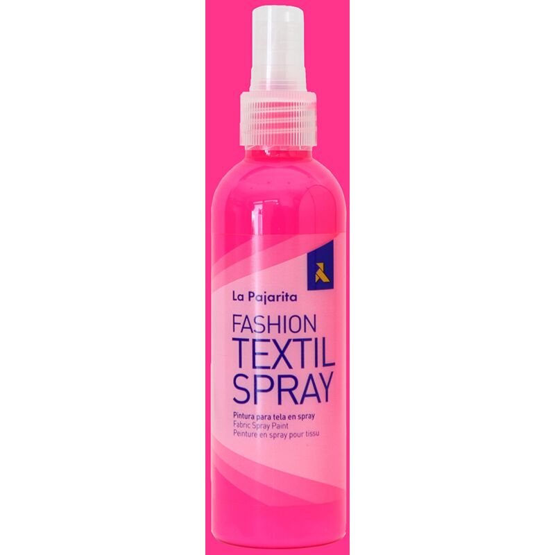 foto del prodotto ts15 vernice per tessuto, colore rosa fluo la pajarita