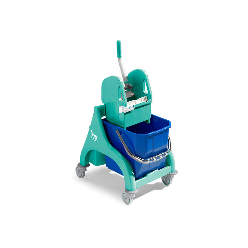 foto del prodotto tts carrello professionale per le pulizie nick verde 25lt
