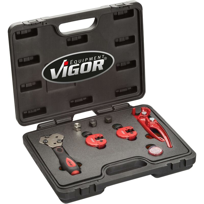 foto del prodotto tube flaring tool set v5513 9 pieces numero utensili 9