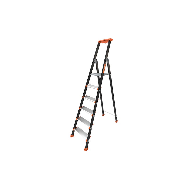foto del prodotto tubesca comabi scaletta pro 6 gradini altezza massima lavoro 3.36m 2375816