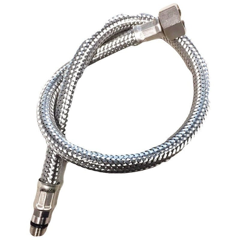 foto del prodotto tubetto per miscelatori rubinetti in acciaio inox cromo