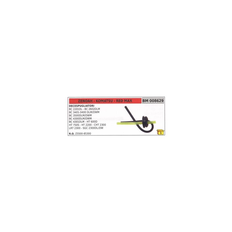 foto del prodotto tubetto pescamiscela zenoah decespugliatore bc2201dl ht750s ht600d lrt2300