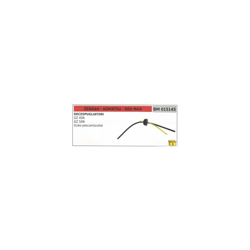 foto del prodotto tubetto pescamiscela zenoah decespugliatore gz 45n gz 50n codice 015145