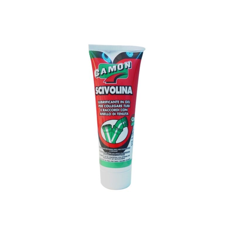 foto del prodotto tubetto scivolina grasso in gel per tubi 250 ml camon