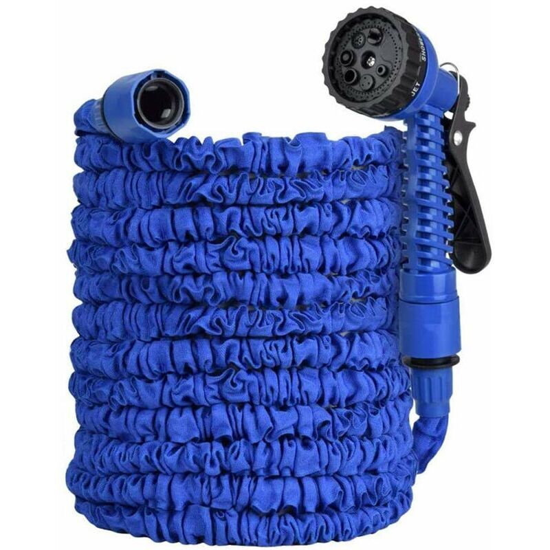 foto del prodotto tubi da giardino, tubo da giardino, tubo da giardino estensibile da 30 m con 7 testine di spruzzo multifunzione per l irrigazione dell autolavaggio