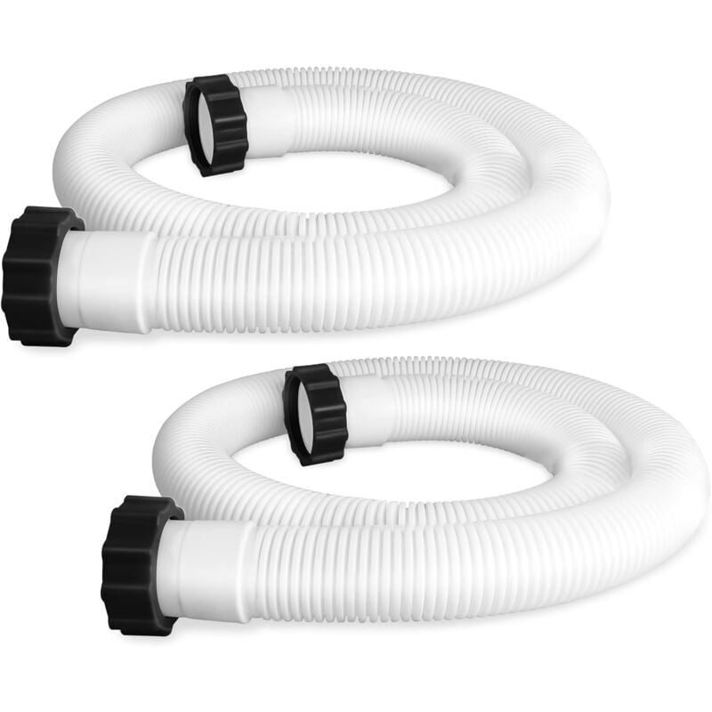 foto del prodotto tubi flessibili per piscine fuori terra, 2 pezzi, diametro 1,5 , tubo flessibile di ricambio per pompa piscina, accessori per tubi flessibili per