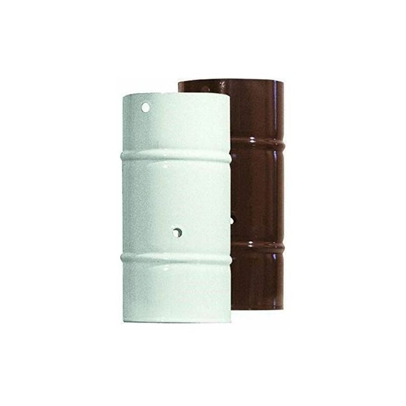 foto del prodotto tubi smaltati forati marrone 12x25cm smalbo