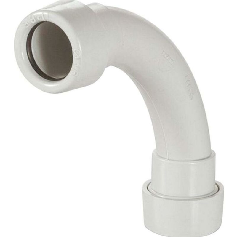 foto del prodotto tubifor curva a 90 gradi a tenuta stagna diametro 25mm grigio 2pz bcvt00025gx