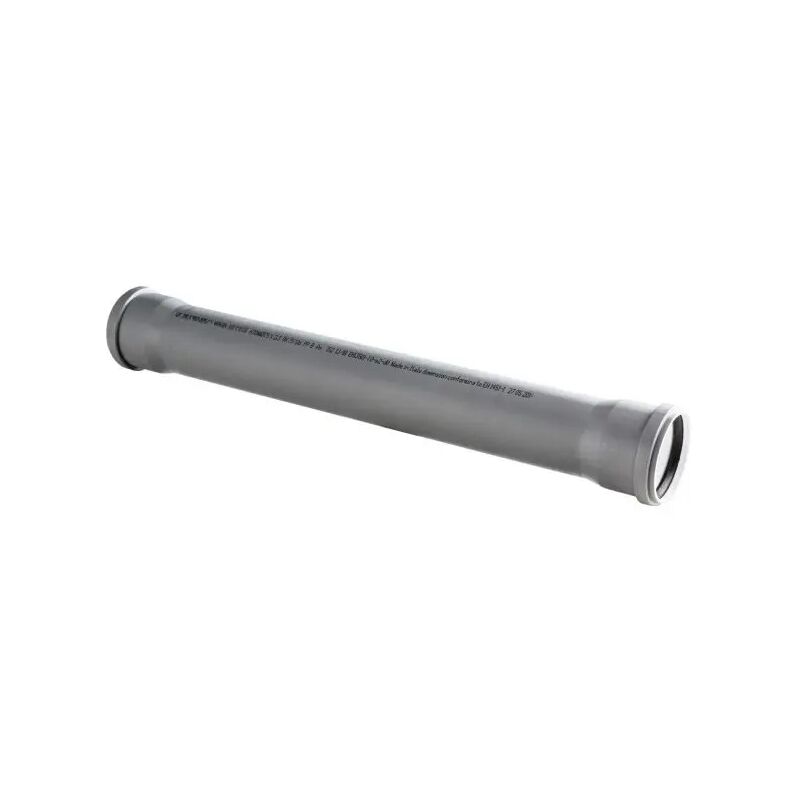 foto del prodotto tubo 2 bicchieri ad innesto in pp con guarnizione serie ed tech 90 mt 1 wavin