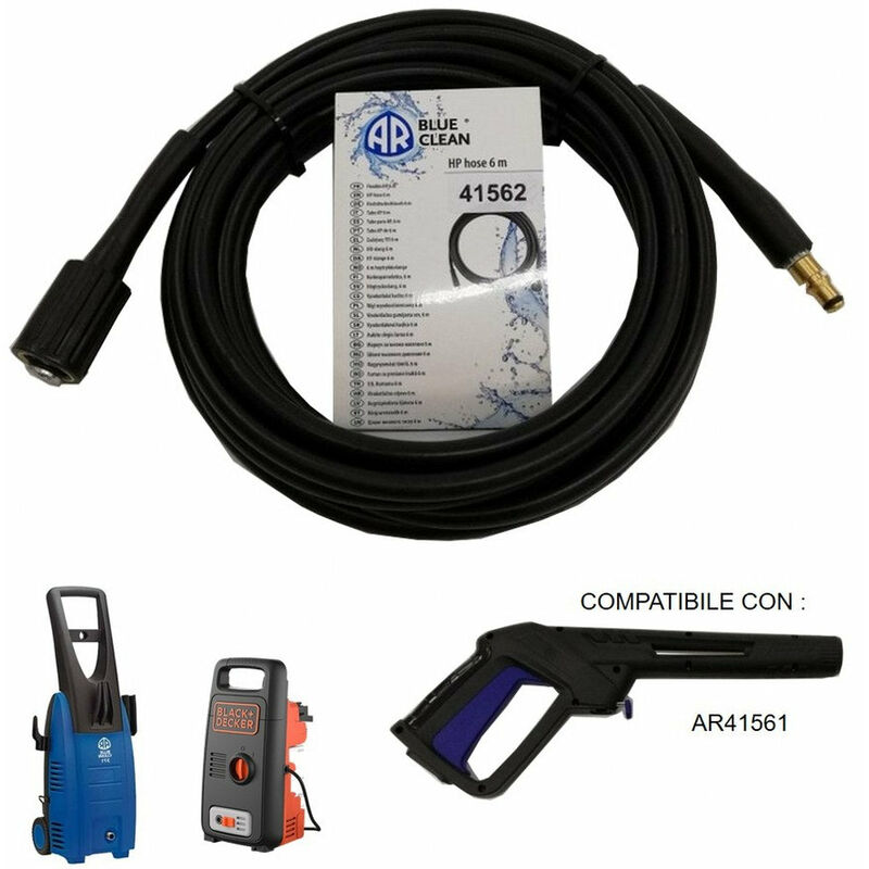foto del prodotto tubo 6mt 41562 ricambi idropulitrice annovi rev. black decker