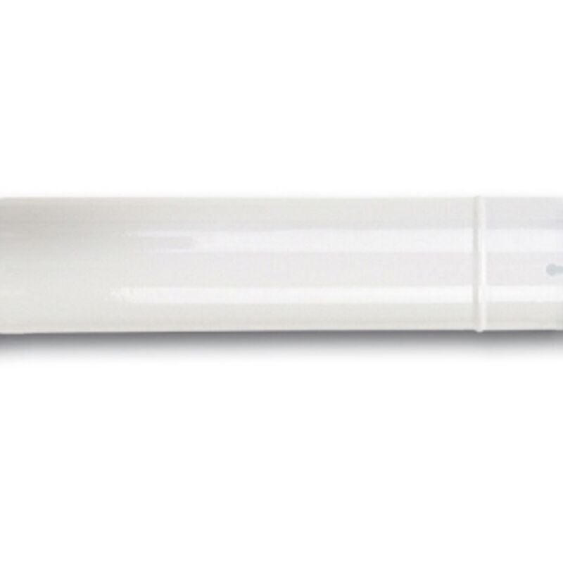 foto del prodotto tubo 9x50 cm acciaio porcellanato bianco tubo per stufa stufe a legna