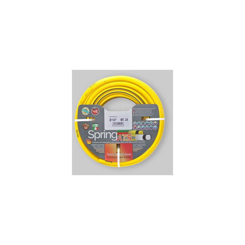 foto del prodotto tubo a 6 strati in pvc antitorsione spring ats 5 8 mt 50