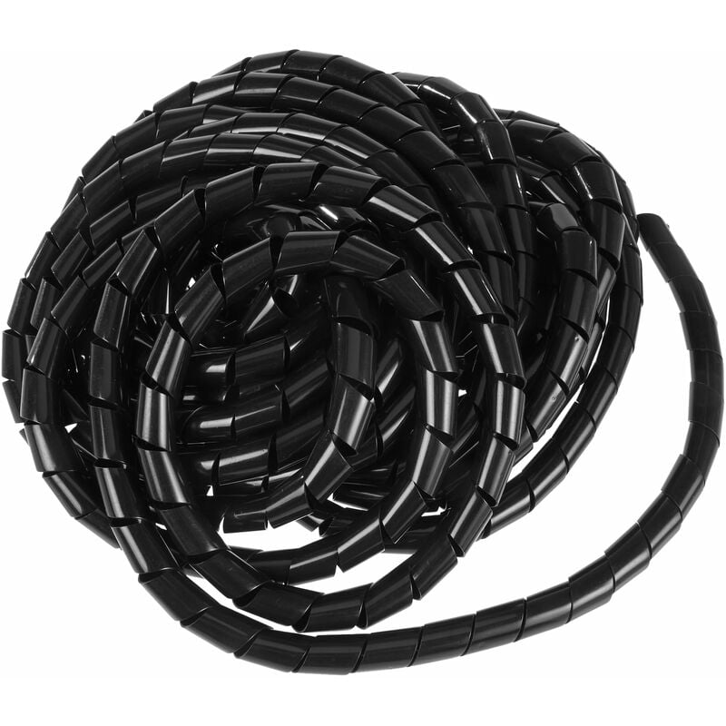 foto del prodotto tubo a spirale 15 mm 10 m nero unitec