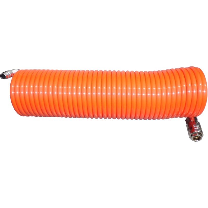 foto del prodotto tubo a spirale con raccordi rapidi ideal star 6x8 mm 15 mt