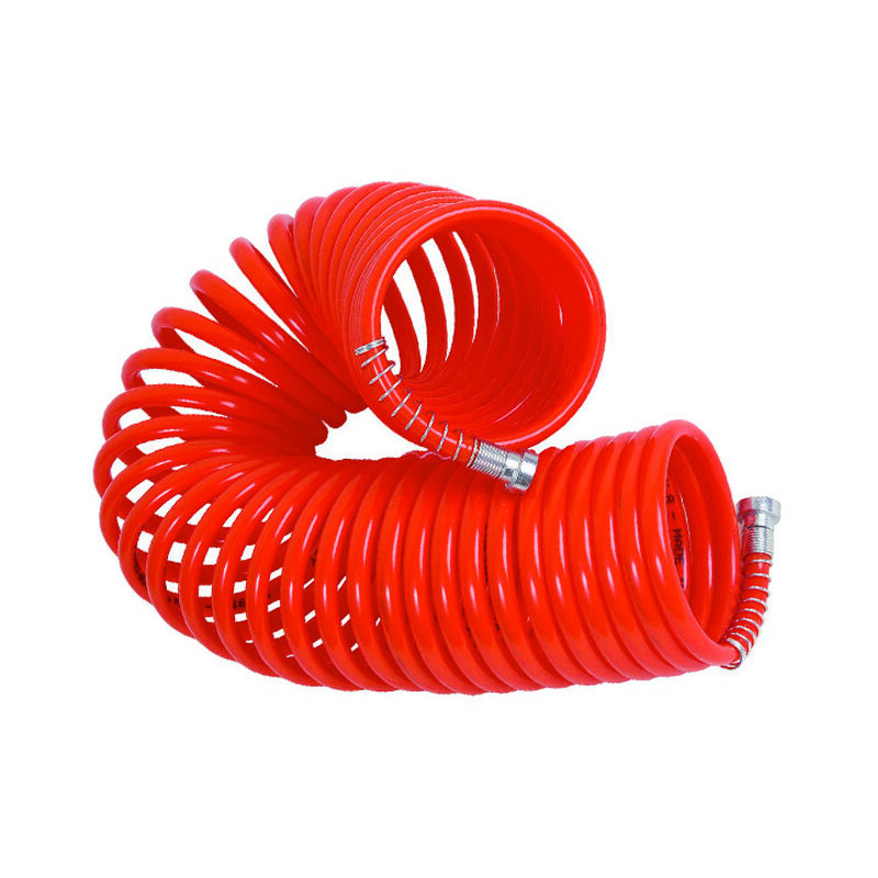 foto del prodotto tubo a spirale per compressori con attacchi a baionetta mm.6x8 mt.15