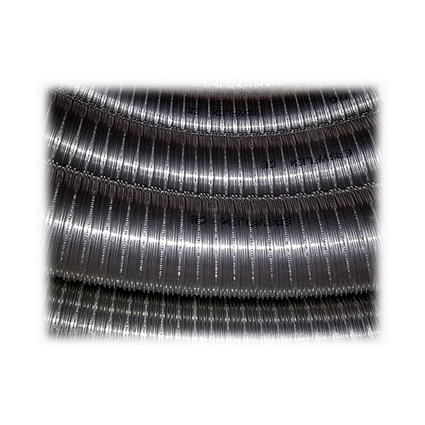 foto del prodotto tubo acciaio inox 316 flessibile 10 mt diametro 80 mm interno liscio a norma ce en 1856 2
