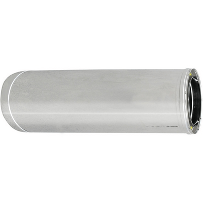 foto del prodotto tubo acciaio inox 316l doppia parete lunghezza 1m diametro interno 130mm diametro esterno 180mm