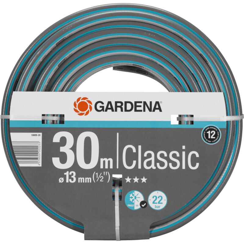foto del prodotto tubo acqua da giardino classic 30 m, 13 mm 1 2 per irrigazione e giardinaggio 18009 20 gardena