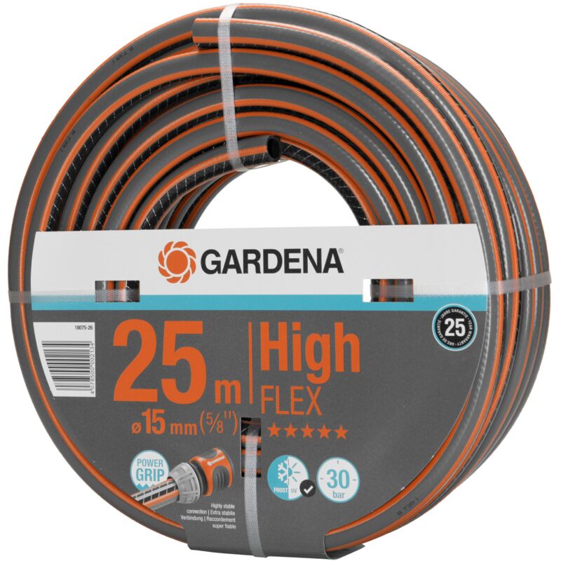 foto del prodotto tubo acqua da giardino comfort highflex 25m, 15mm 5 8 per irrigazione e giardinaggio 18075 26 gardena