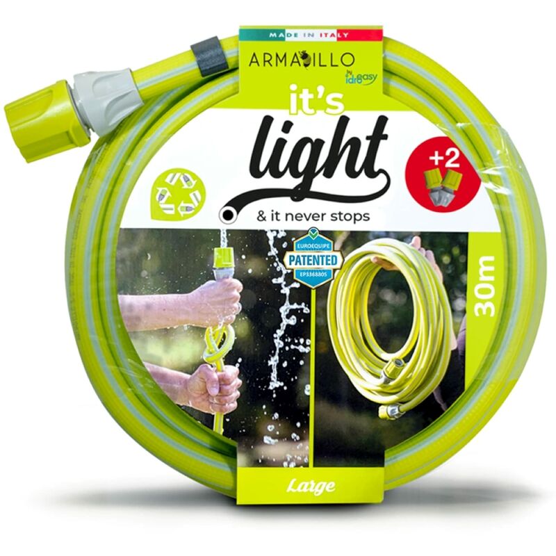 foto del prodotto tubo acqua giardino 30 metri, super leggero per acqua potabile canna irrigazione anti nodo e antitorsione