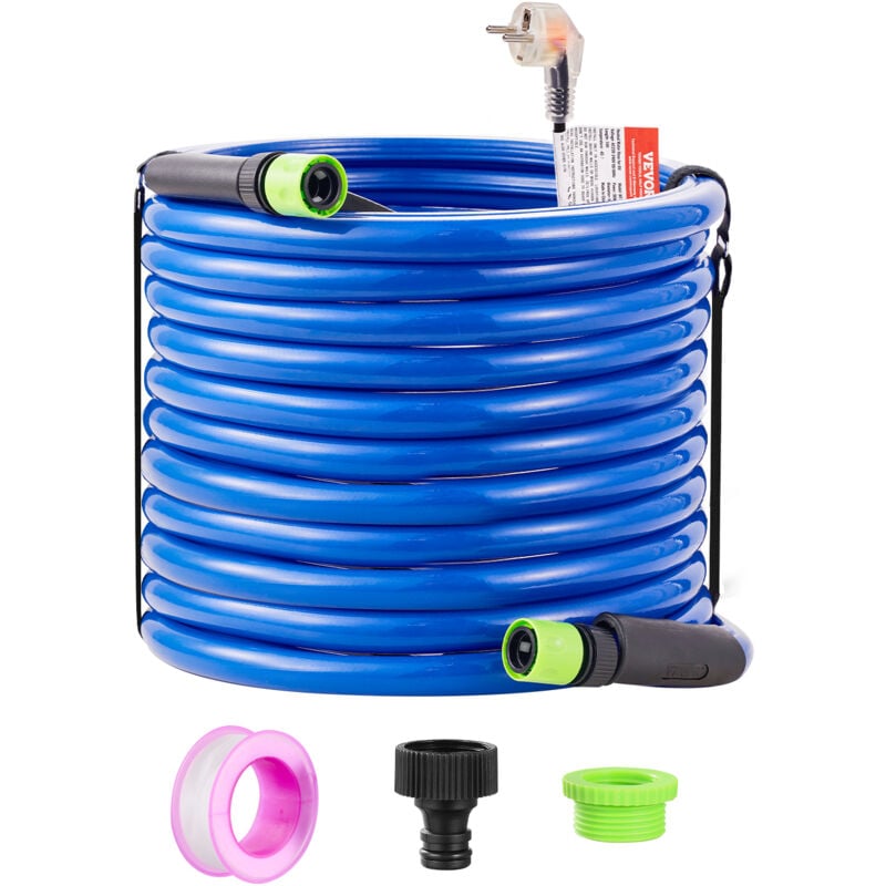 foto del prodotto tubo acqua riscaldata per camper 22,9 m tubo acqua potabile riscaldato antigelo fino a 42,7 c autoregolante automatica, id 15,87 mm con set di