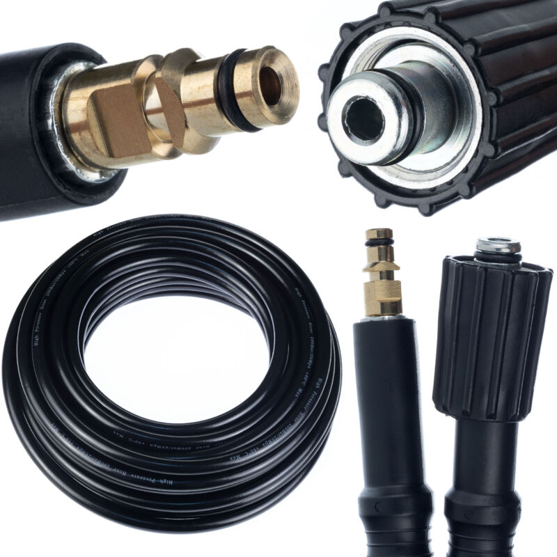 foto del prodotto tubo ad alta pressione k rcher quick connect 15 m m22 per idropulitrice k2 k3 k4 k5 k6 k7