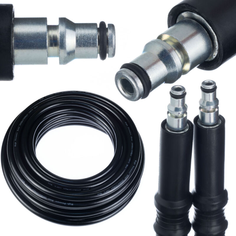 foto del prodotto tubo ad alta pressione quick connect da 5 m per idropulitrice ar blue clean michelin black decker mac allister makita stanley